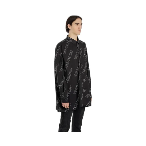 Monogram Black Logo Shirt
