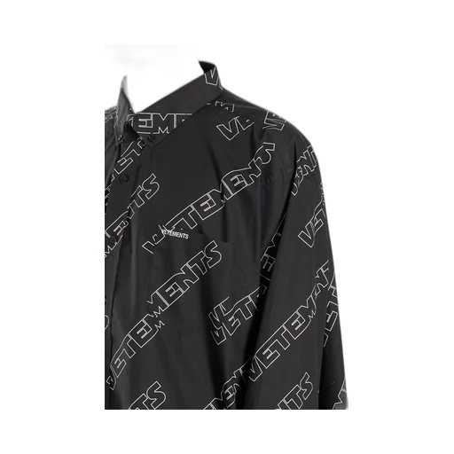 Monogram Black Logo Shirt