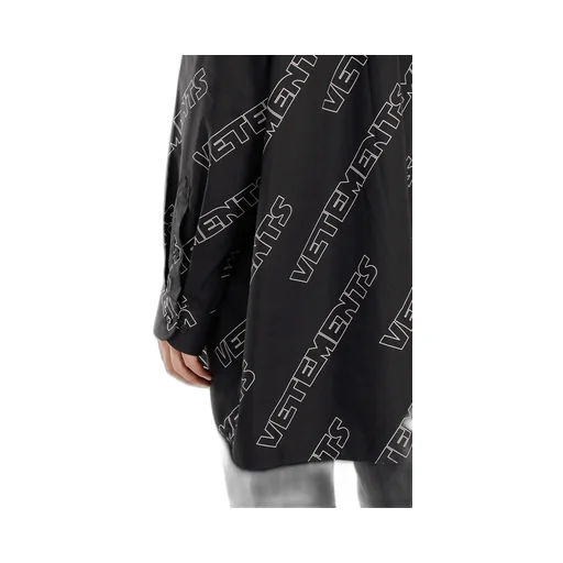 Monogram Black Logo Shirt