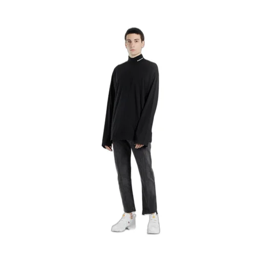 Black Reworked Jeans