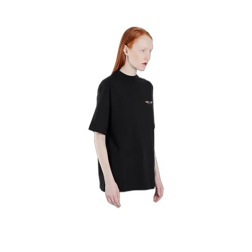 Black Multicolor Logo T-Shirt