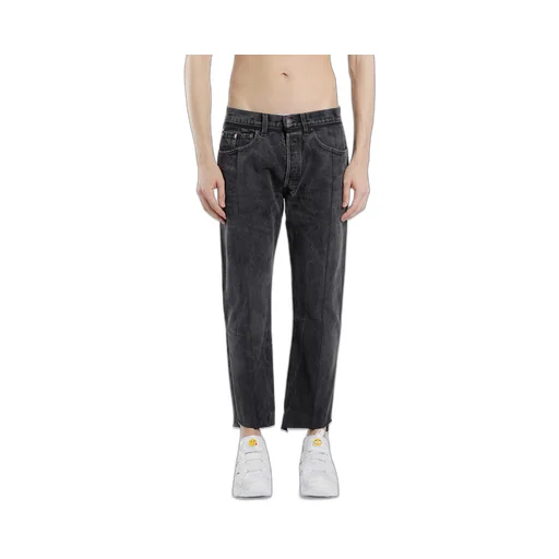Black Reworked Jeans