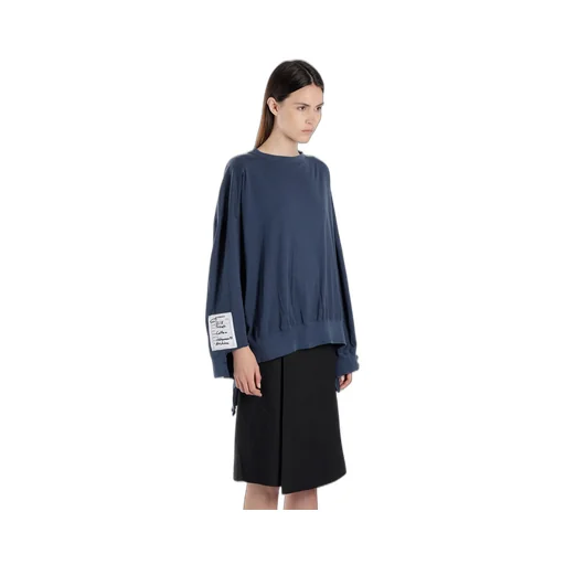 Blue In Progress Oversized Sweatshirt