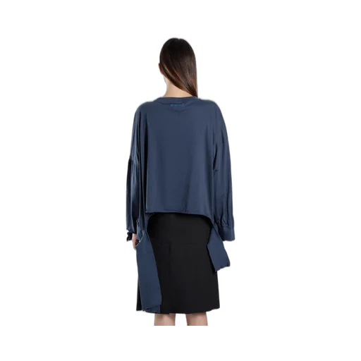 Blue In Progress Oversized Sweatshirt