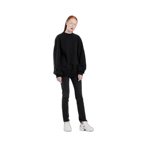 Black Unskinny Sweatshirt