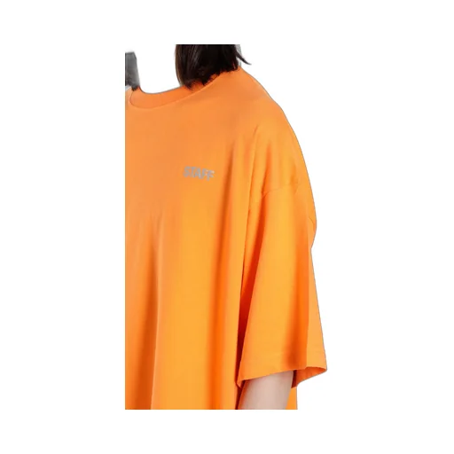 Orange Staff Oversized Tee