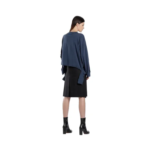 Blue In Progress Oversized Sweatshirt