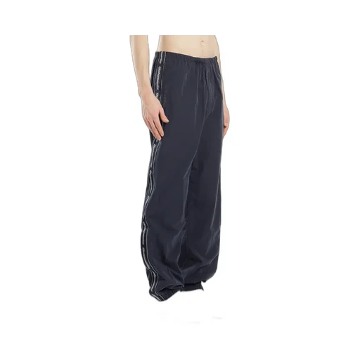 Blue Logo Tape Trackpants