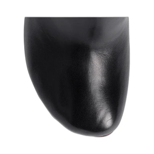Lighter Pump Heels Black Leather
