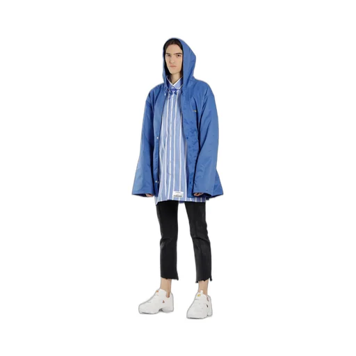 Blue Oversized Rain Jacket