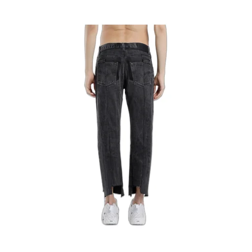 Black Reworked Jeans