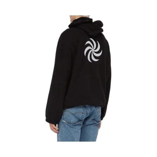 Fleece Mask Zip Up Hoodie