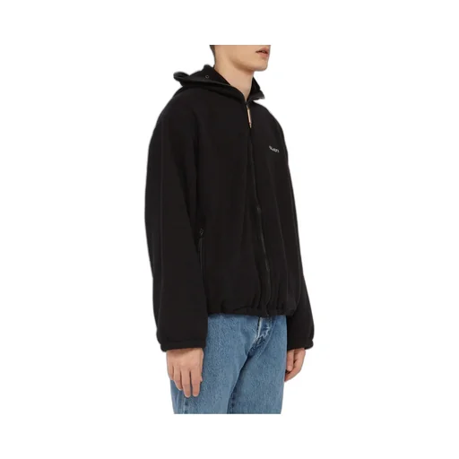 Fleece Mask Zip Up Hoodie