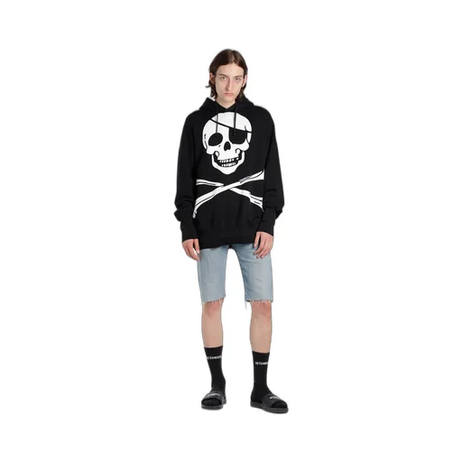 Cutup Denim Shorts