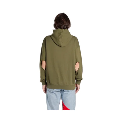 Green Zipped Hoodie