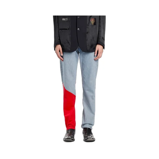 Blue Denim Trackpant Jeans