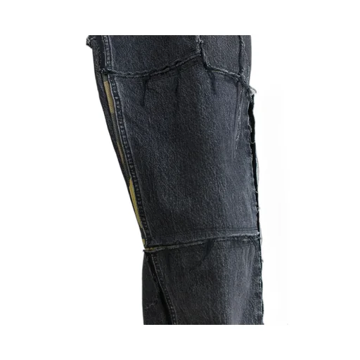 Distressed Cargo Jeans