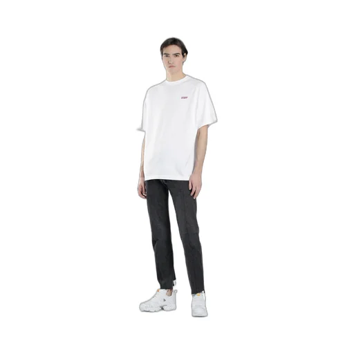White Staff Oversized T-Shirt
