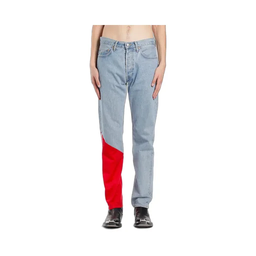 Blue Denim Trackpant Jeans