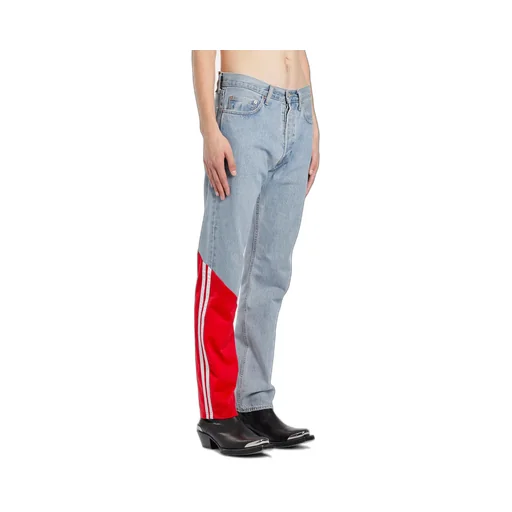 Blue Denim Trackpant Jeans