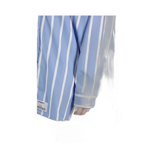Striped Oversized Button-Down Shirt