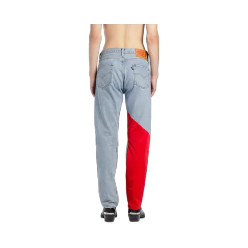 Blue Denim Trackpant Jeans