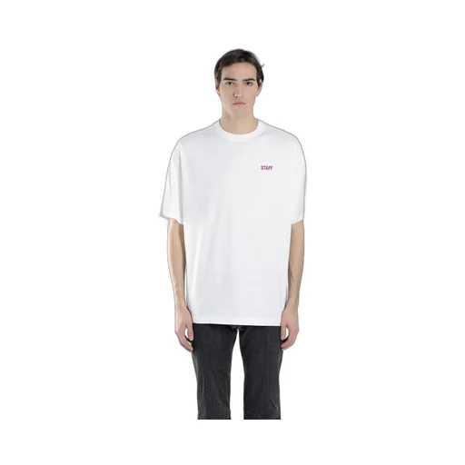 White Staff Oversized T-Shirt