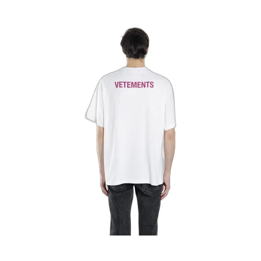 White Staff Oversized T-Shirt