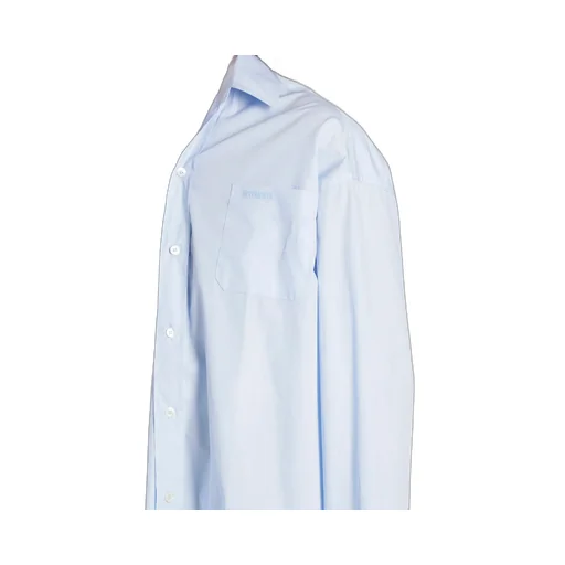 Light Blue Oversized Collar Shirt