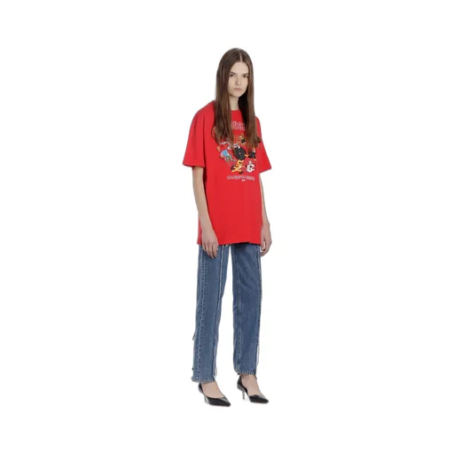 Red Cartoon T-Shirt