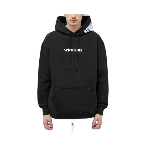 Black Logo Hoodie