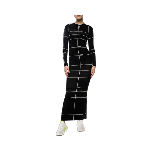 Long Sleeve Printed Dress