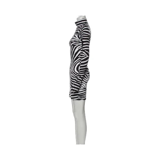 Zebra Bodycon Dress