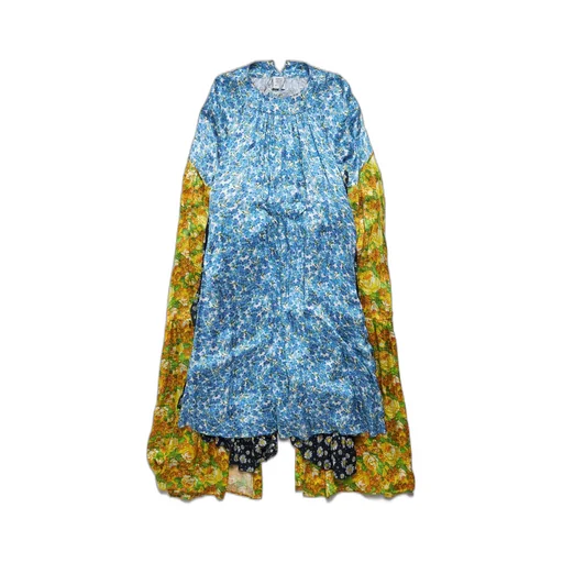 Floral Print Long Sleeved Dress