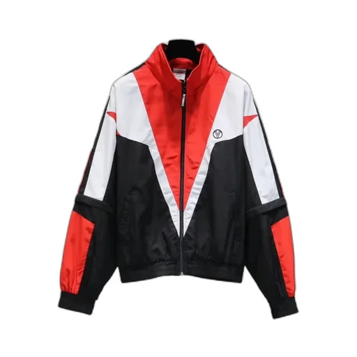 Red Marijuana Track Jacket