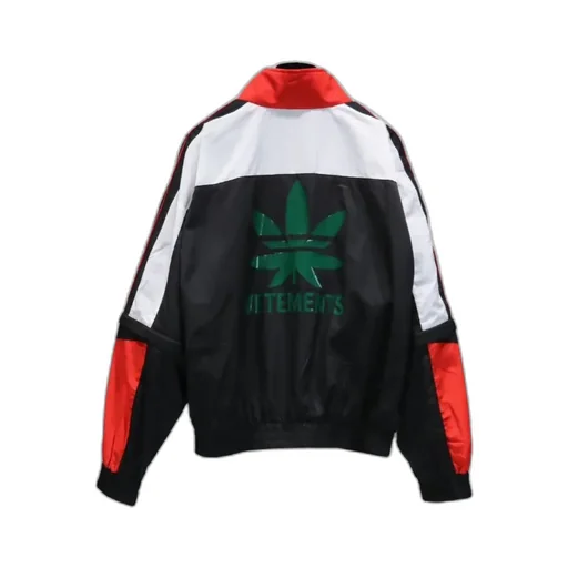 Red Marijuana Track Jacket