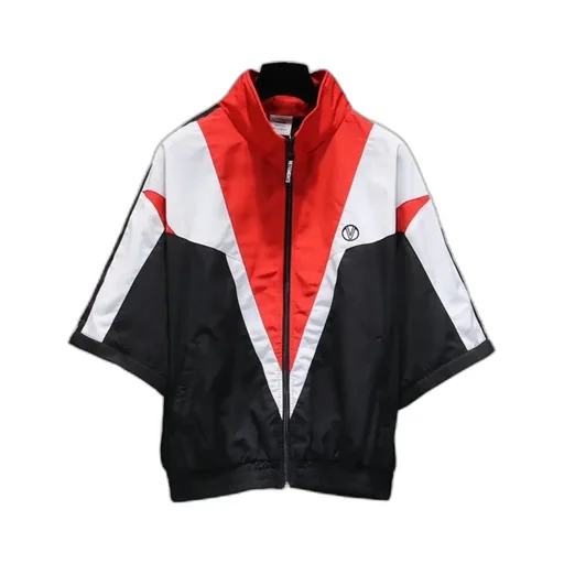Red Marijuana Track Jacket