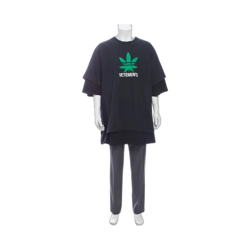 Marijuana Double T-Shirt Black