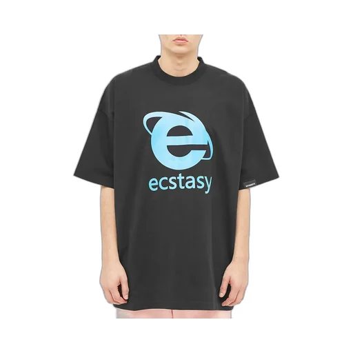Ecstasy T Shirt Black