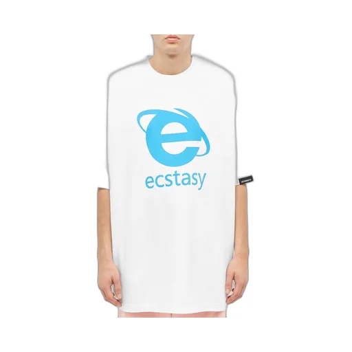 Ecstasy Logo T-Shirt White