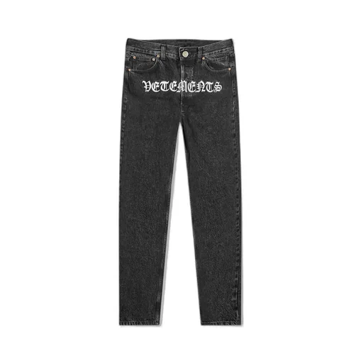 Gothic Logo Jeans