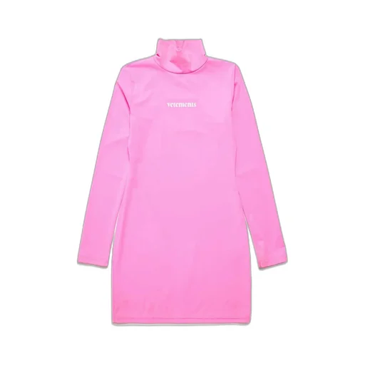 Pink Tight Logo Dress