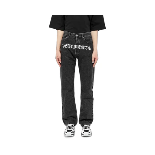 Gothic Logo Jeans