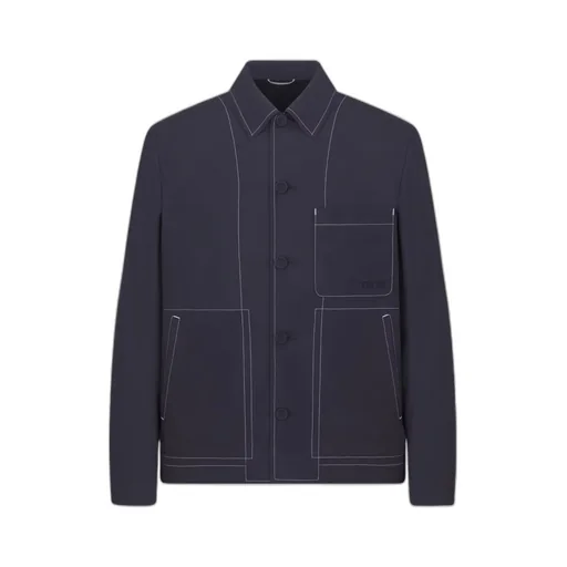 Collared Button-Up Jacket