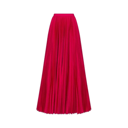 Long Pleated Skirt
