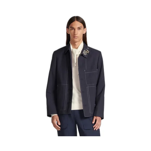 Collared Button-Up Jacket