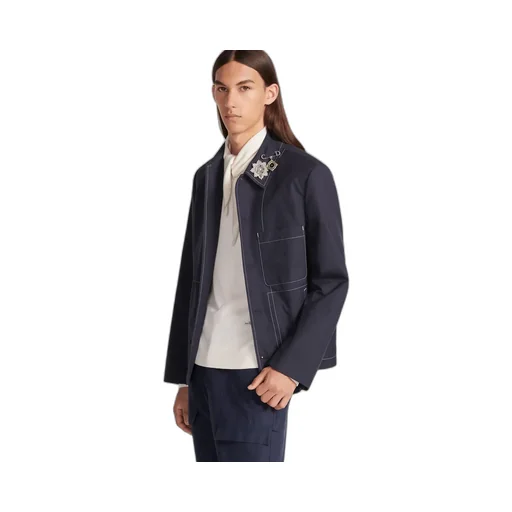 Collared Button-Up Jacket