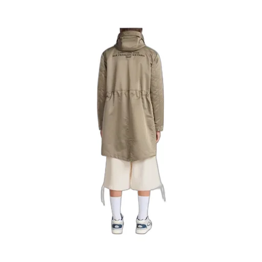 High Neck Long-Sleeved Coat