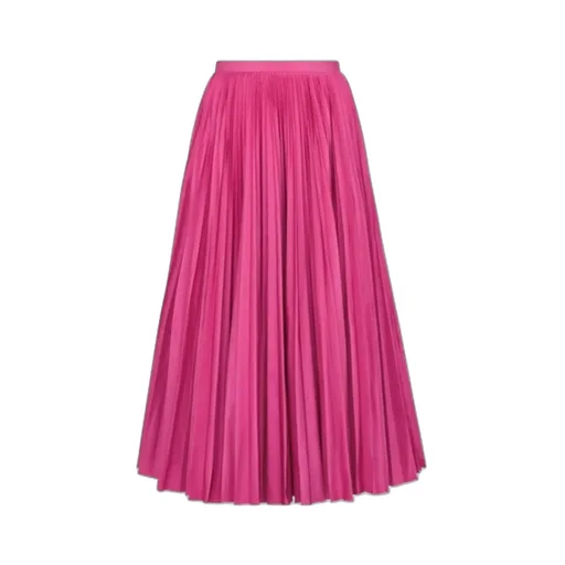 Pleated Midi Skirt