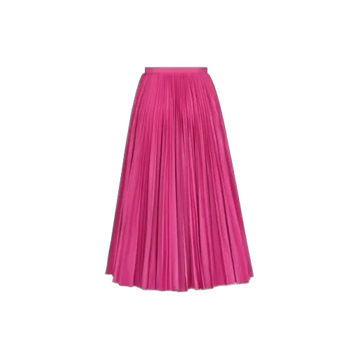 Pleated Midi Skirt